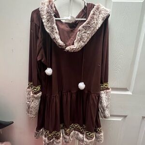￼ PLUS SIZE ESKIMO COSTUME